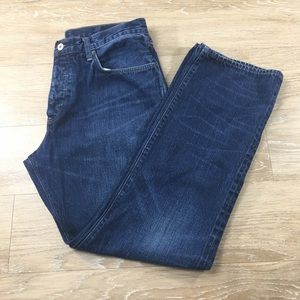J crew vintage slim dark wash size 34 selvedge